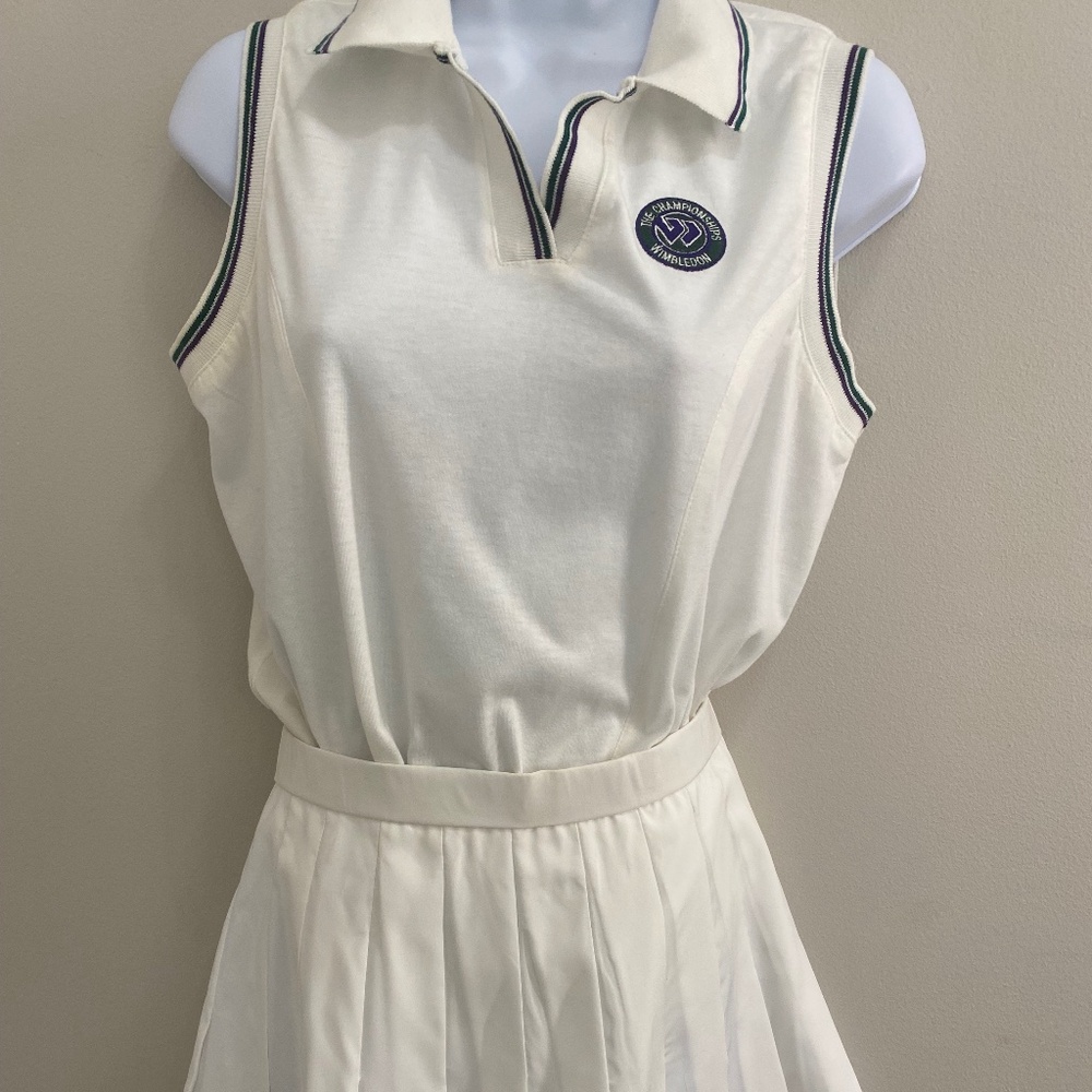 Official Wimbledon Tennis Top Size Small